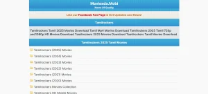 5. TamilRockers