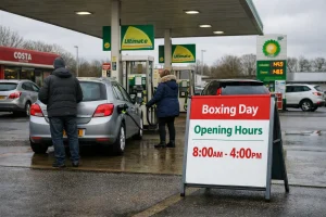 Are Petrol Stations Open on Boxing Day in the UK